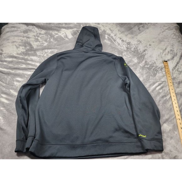 Under‎ Armour Hoodie Mens Medium Black Wounded Warrior Project Pullover Storm 1 - Picture 9 of 9